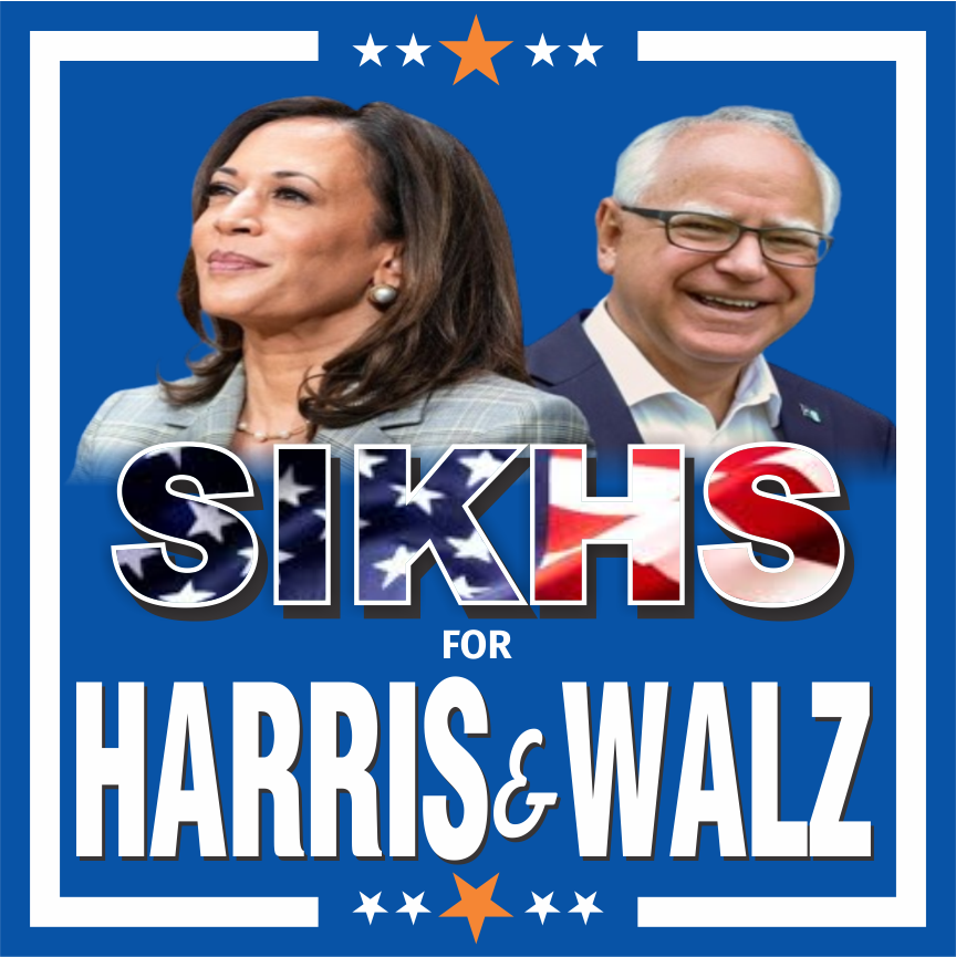 SIKHS FOR HARRIS & WALZ